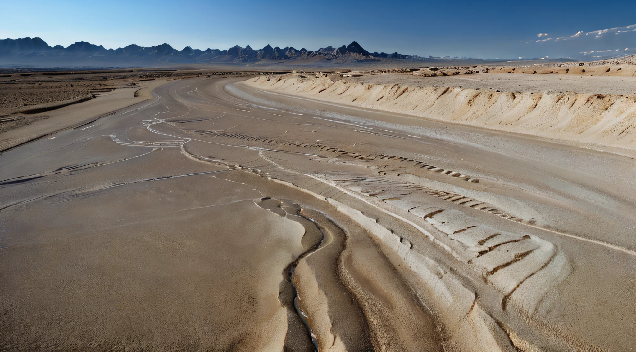 describing how some individuals interpret the riverbed's emptying as a fulfillment of end-time prophecies found in the Bible. Additionally, elaborate on their beliefs and concerns related to this event.