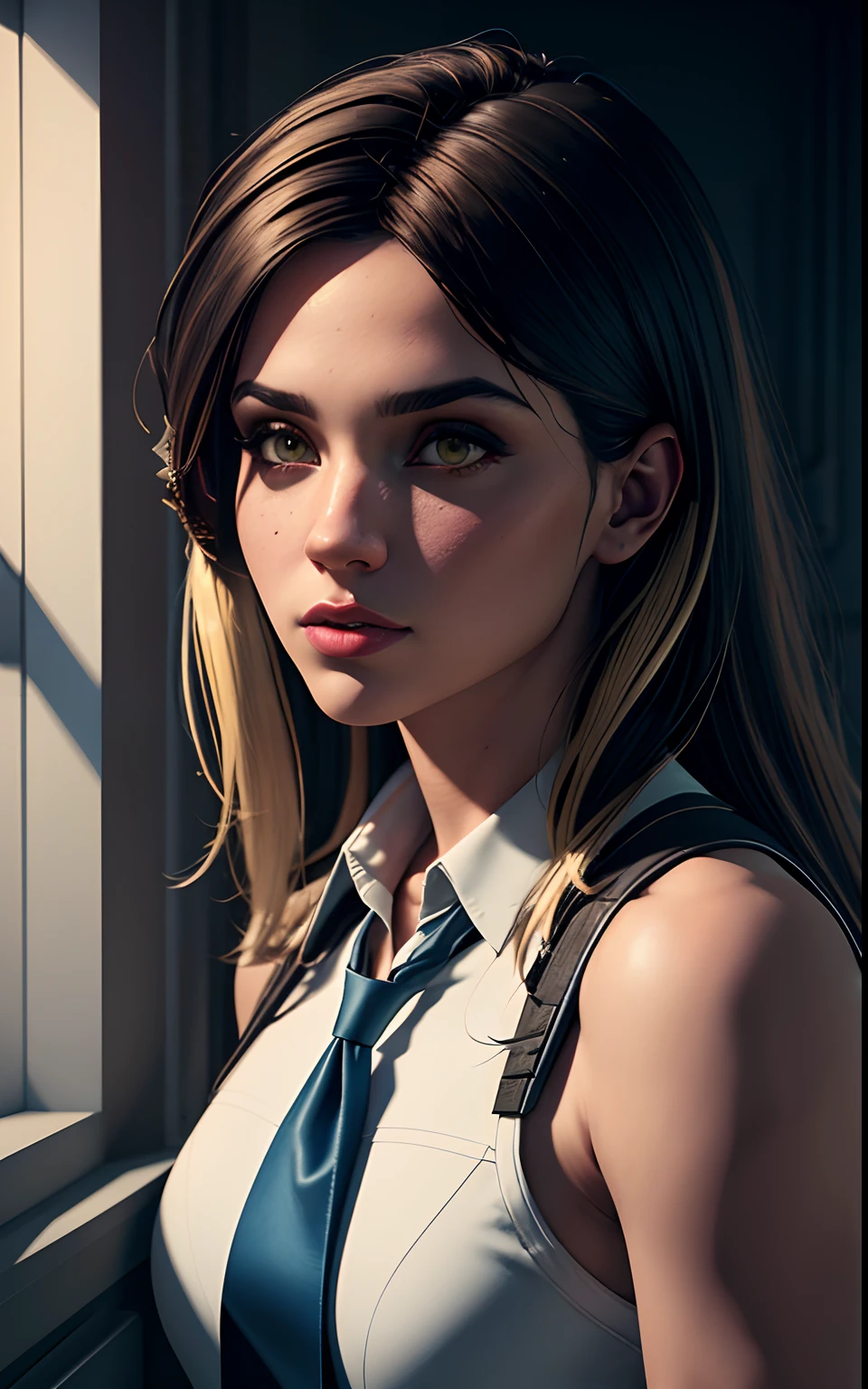 (comic style), (colored line art:1.5), ((Best quality)), ((masterpiece)), (detailed:1.4), 3D, an image of a beautiful school girl female,HDR (High Dynamic Range),Ray Tracing,NVIDIA RTX,Super-Resolution,Unreal 5,Subsurface scattering,PBR Texturing,Post-processing,Anisotropic Filtering,Depth-of-field, Maximum clarity and sharpness,Multi-layered textures,Albedo and Specular maps,Surface shading,Accurate simulation of light-material interaction,Perfect proportions,Octane Render,Two-tone lighting,Wide aperture,Low ISO,White balance,Rule of thirds,8K RAW, (realistic:1.3),