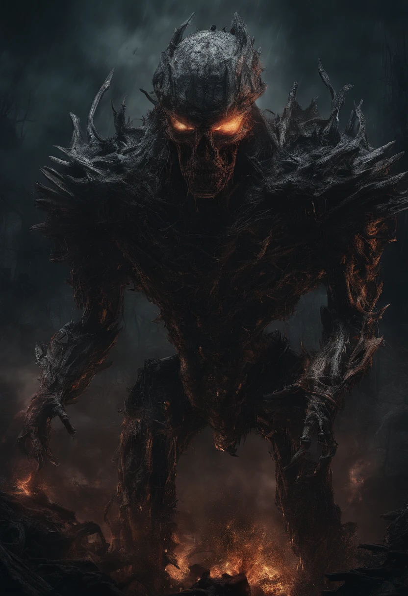 Cosmic cyberpunk Wendigo wearing Neon Mecha Armour, Splatter, Mythological, Abominable, Foreshortened,, eerie, Creepy, nightmarish, Very bright neon colours, Light particles, with light glowing, , Mushroom Cloud, winner of the year's best photo, the world on fire, post-apocalyptic hellscape military photography, photo epic of the year, fire on the horizon, epic cinematic shot, pure form, intricate detail, 8k post-production, High resolution, super Detail, trending on ArtStation, sharp focus, studio photos, intricate detail, Very detailed, By Greg Rutkowski, Mshiff, wallpaper art, UHD wallpaper