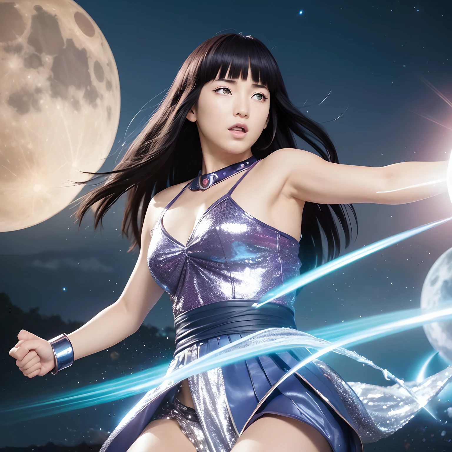 (best quality,4k,8k,highres,masterpiece:1.2),ultra-detailed,(realistic,photorealistic,photo-realistic:1.37),Sailor Moon,powerful magical girls,beautiful detailed eyes and face,colorful costumes,fighting evil,vibrant backgrounds,happy and determined expressions,majestic poses,moonlit nights,sparkling tiaras and brooches,breathtaking transformations,cosmic energy,moon kingdom,mystical artifacts,superhuman strength,friendship and love,celestial battles,fierce enemies,cosmic powers,anime,Japanese creation,dynamic action sequences,romantic storylines,epic battles between good and evil,powerful light beams