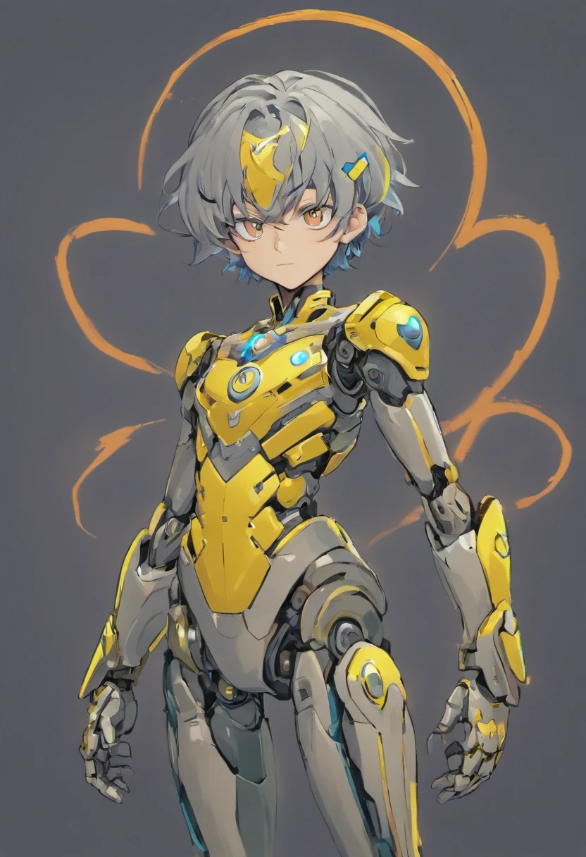 personagem de desenho animado de um parafuso com uma gravata e polegares para cima, hd illustration, Homem cromado enorme, motor do homem, color digital illustration, homem de lata masculino poderoso, sleek metal head, arte vetorial cel sombreada, gravata, Mangueira ondulada, Duas Caras, gray anthropomorphic, Robot, Mascot illustration, happy robot, High quality illustration, block head: estilo cartoon, (((Front view))), Estilo Disney Pixar, Filmes 3D, altamente detalhado, vivid colors (((corpo inteiro))) ::n_Style realista, anime
