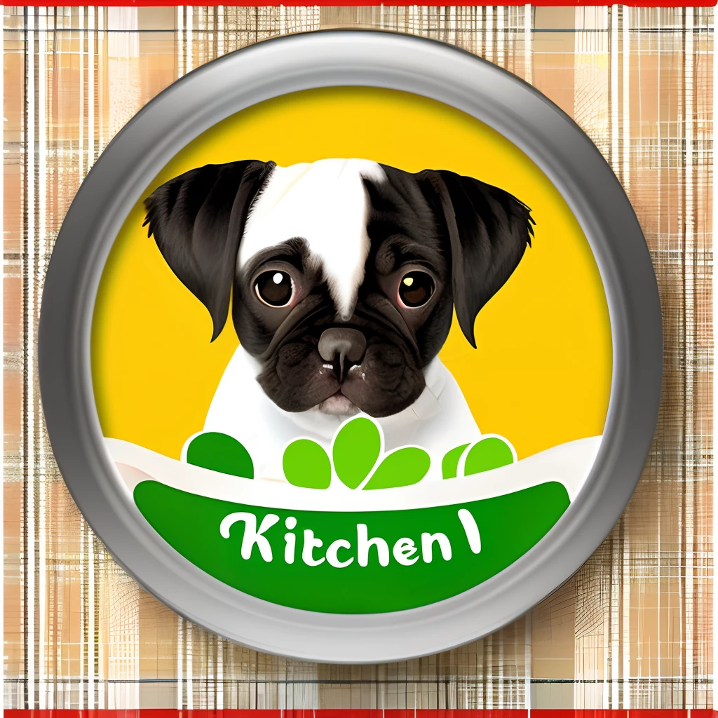 Kitchen Puppy Mom Baby Food Background
