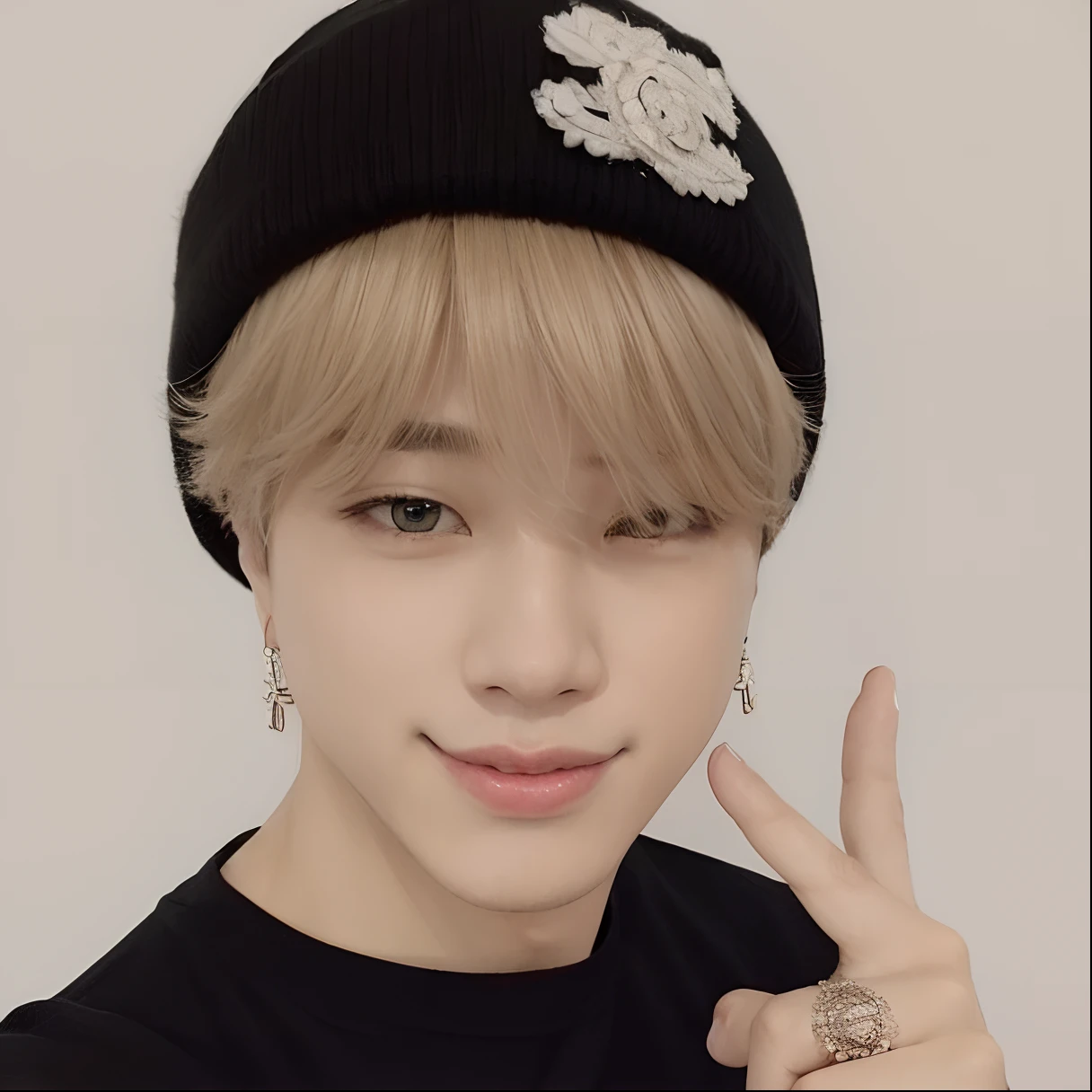 jimin homem bts hair blonde