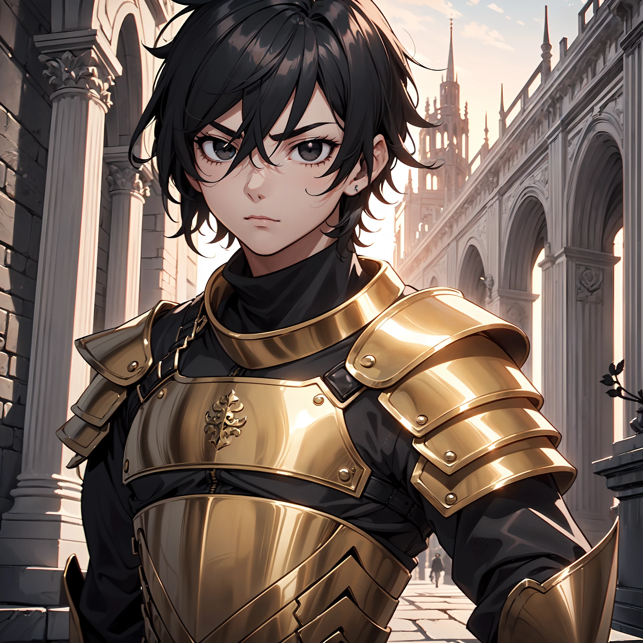 128K Ultra High Definition,
128K Ultra High Quality,
128K Ultra High Resolution,
Best Definition,
Best Quality,
Best Resolution,
Perfectly Detailed,
Perfectly Designed,
Extremely Detailed,
Extremely Designed,
Hyper Detailed,
Hyper Definition,
Hyper Quality,
Hyper Resolution,
Masterpiece,
(((Anime))),
Body Shot,
(((Boy))),
Handsome,
Muscular Body,
(((Black Short Hair))),
(((Black Eyes))),
(((Hyper Detailed & Perfectly Designed With Ultra High Quality Bronze Ninja Armor))),
(((Inside Of Medieval Royal Palace Background Scenery))),