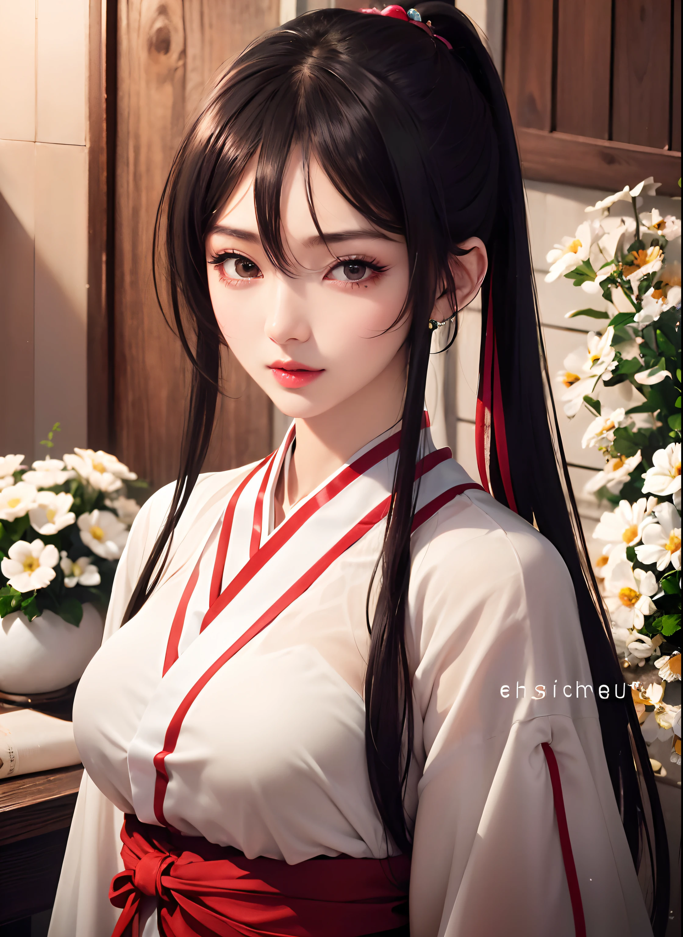 (8k, RAW photo, photorealistic:1.25) ,( lipgloss, eyelashes, gloss-face, glossy skin, best quality, ultra highres, depth of field, chromatic aberration, caustics, Broad lighting, natural shading,Kpop idol) looking at viewer with a serene and goddess-like happiness,