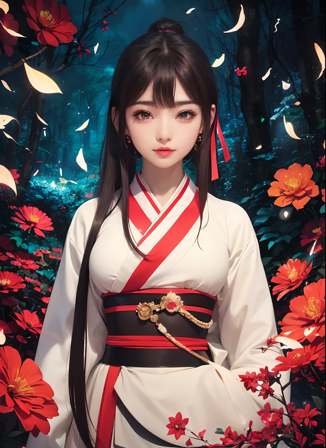 (8k, RAW photo, photorealistic:1.25) ,( lipgloss, eyelashes, gloss-face, glossy skin, best quality, ultra highres, depth of field, chromatic aberration, caustics, Broad lighting, natural shading,Kpop idol) looking at viewer with a serene and goddess-like happiness,