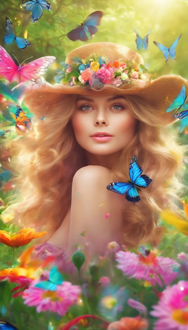 (Best Quality,4k,8K,hight resolution,Masterpiece:1.2),Ultra-detailed,(Realistic,Photorealistic,photo-realistic:1.37), Mustaches playfully pounce on colorful butterflies, Sun-drenched park, bright colours, Soft & Warm Sunlight,, glowing flowers, Lush green grass, Shimmering Butterfly Wings, Playful moustache movements, joyful atmosphere, Sparkly light, Bizarre Scene, energetic and lively, Lively activity in the park, Delightful Spring, Mesmerizing Details, Realistic moustache depiction, Captivating nature, Cheerful and bright, Delightful playfulness