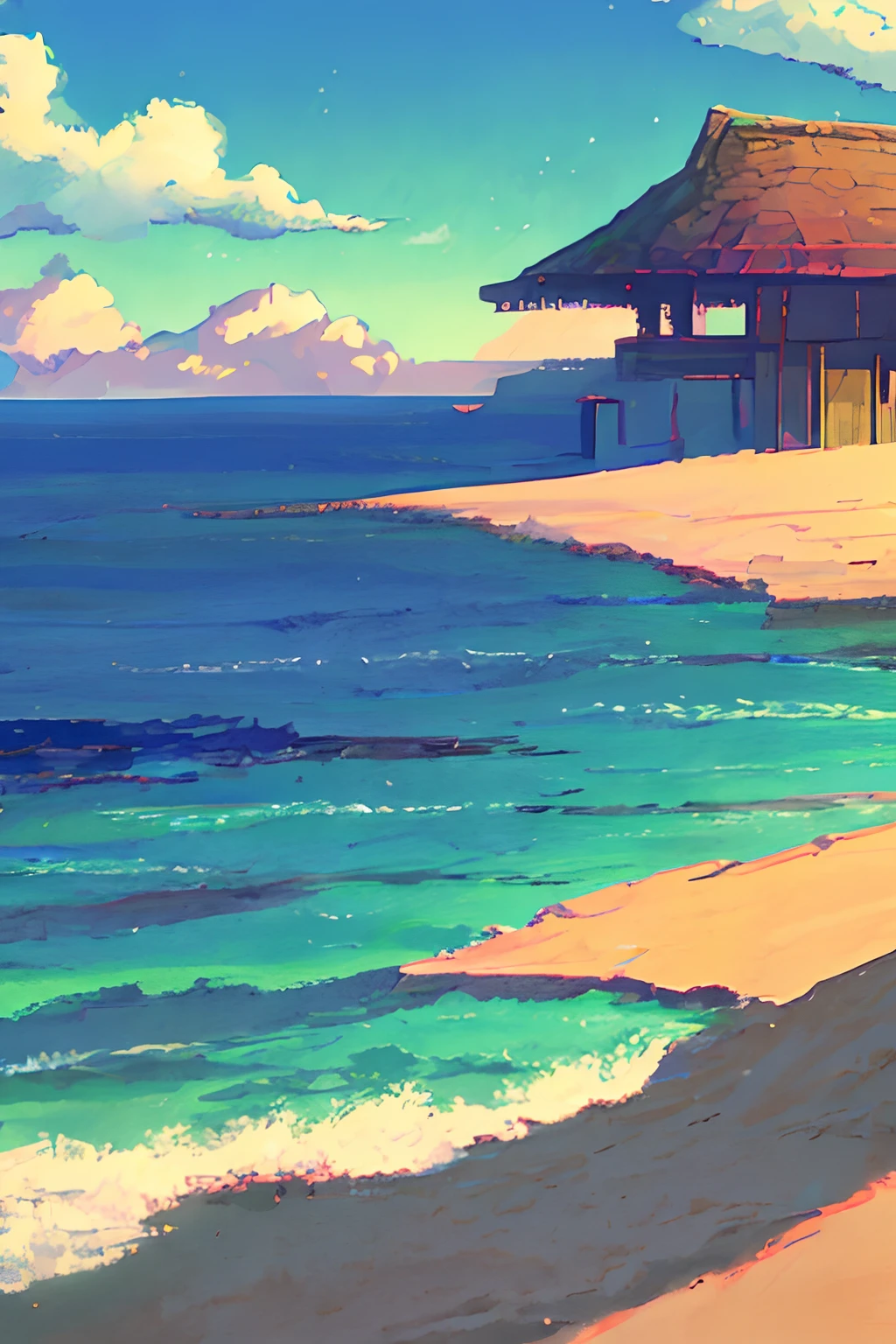 夏天、suns、Mare、the beach --v6