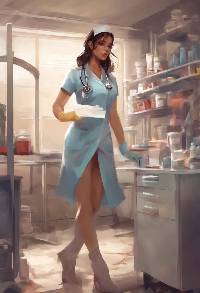 sexy nurse not wearing clothes