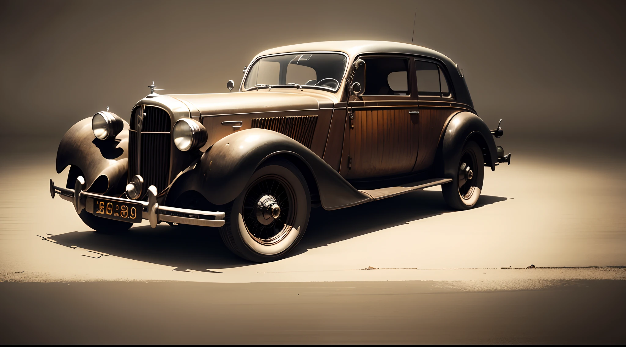 Car, vintage, wallpaper, 4k, steampunk, black
