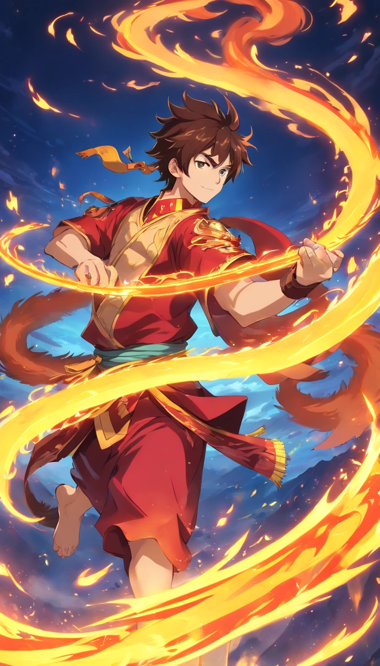The king glorifies the Monkey King,Hellfire skin