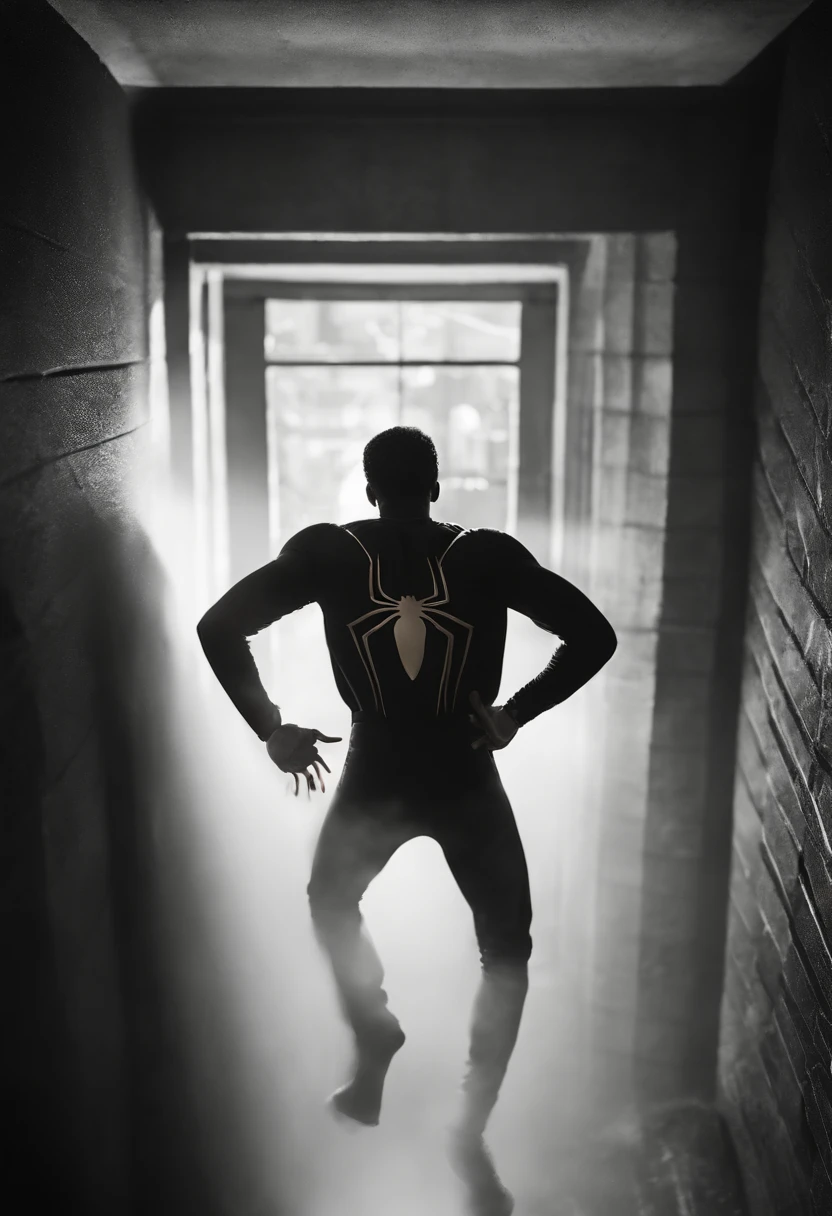 Spider man black
