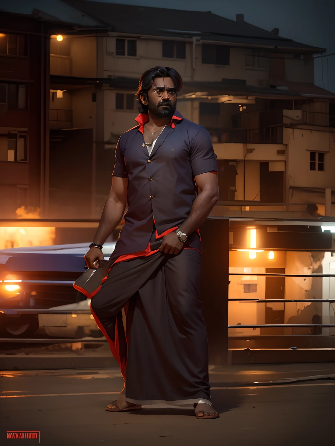 Vijay sethupathi movie mass style and background