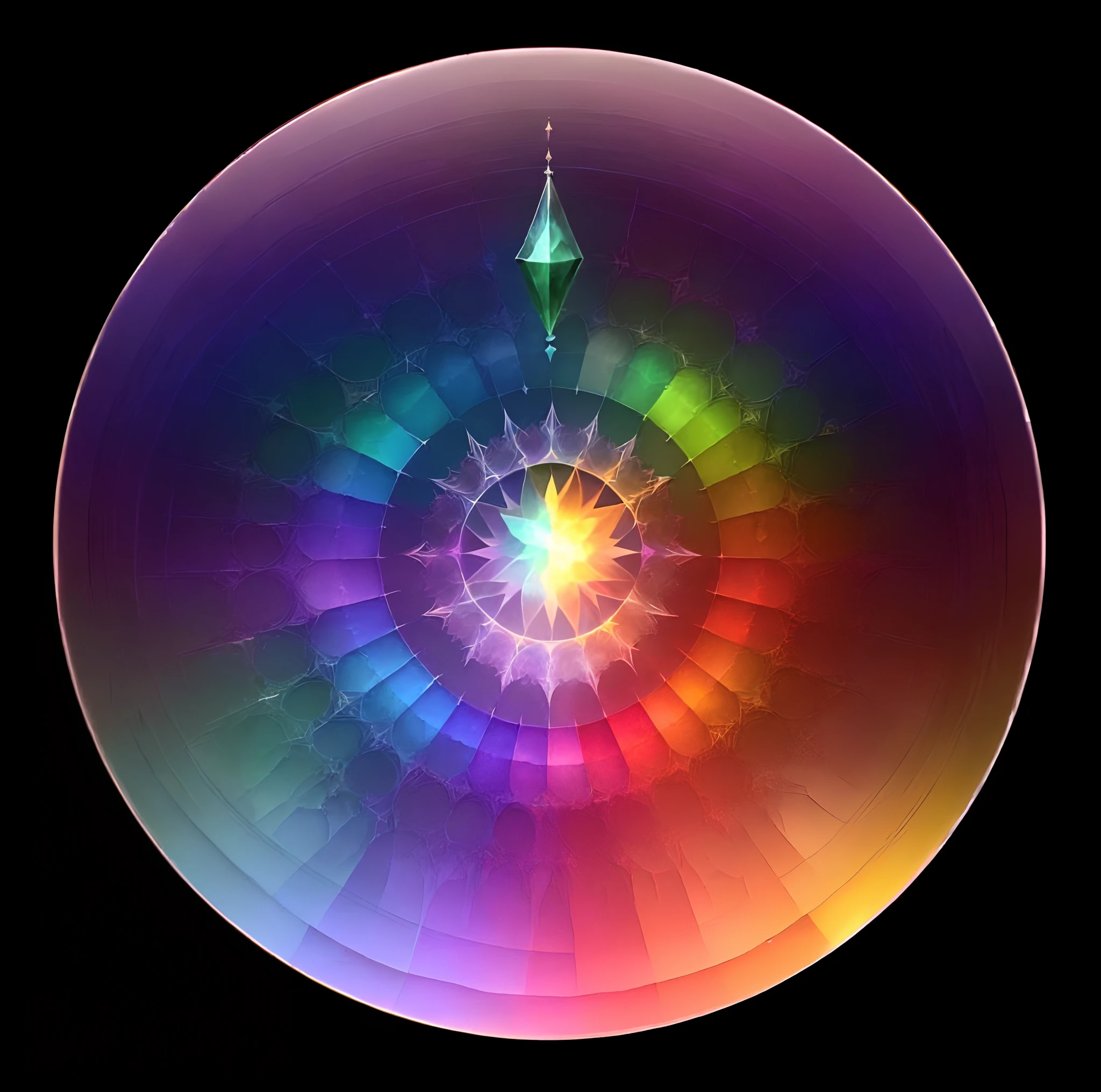 bright, magic, mysticism, beautiful, color tints, light tints, blue, purple, orange, green
