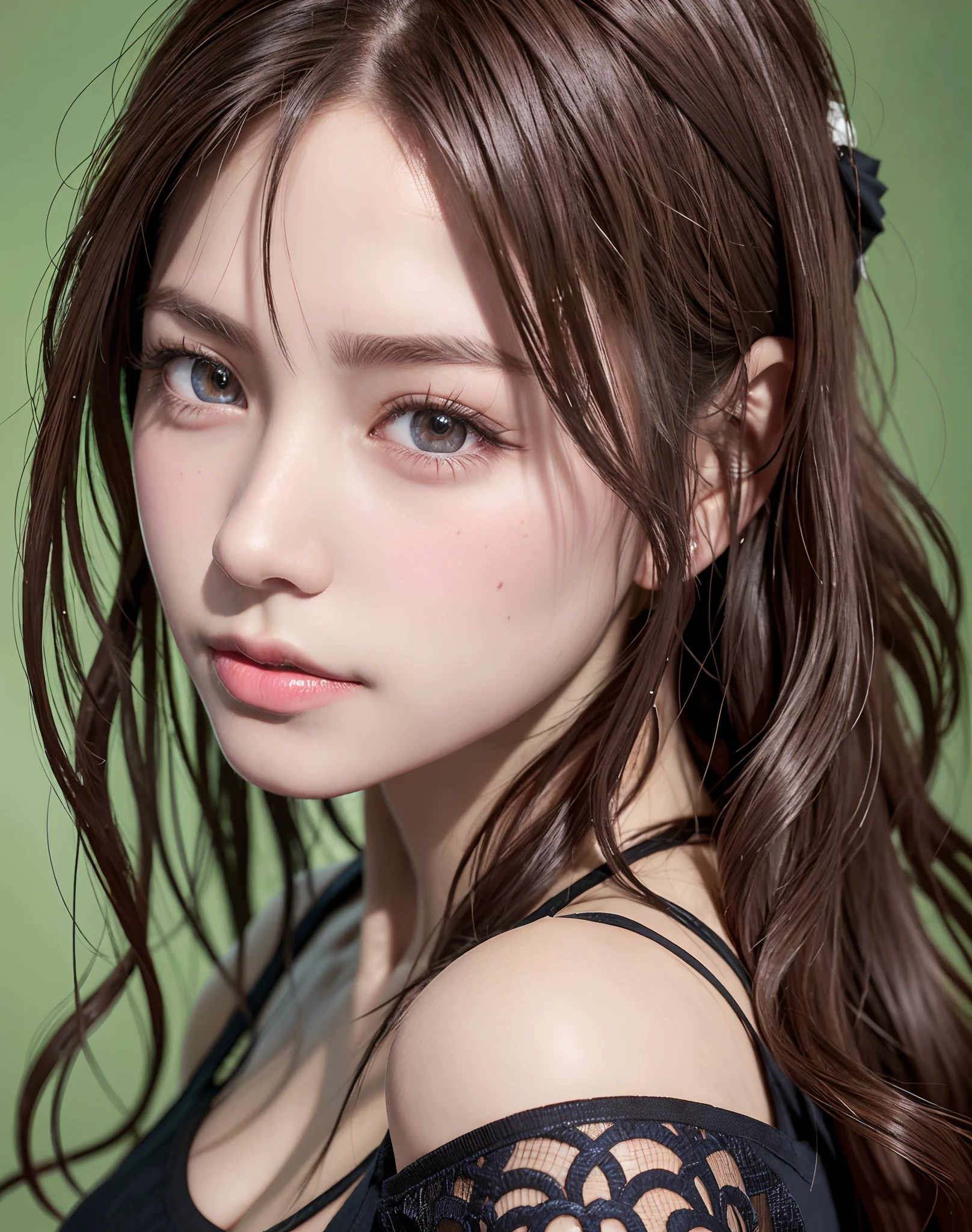 8K,(RAW photogr),(best qualtiy),(photo-realistic:1.4),realistic skin textures ,1girll,mediuml breasts,transparent white shirt,tit,areola of breast,star eye,Blushlush,(Very detailed CG unity 8K wallpaper,best qualtiy,A high resolution:1.2),(Supergianthugebreasts_Detailed,hyper HD:1.2),middle breasts,nakeness,Vaginal thrust by,lighting perfect,distinctive,(a beauty girl:1.2),unreal-engine,Sideslit,s the perfect face,详细的脸,Perfect body,beautidful eyes,Nice face,(Bright Skin:1.4),idoly,(full bodyesbian) ,black t-shirts,cleanness,