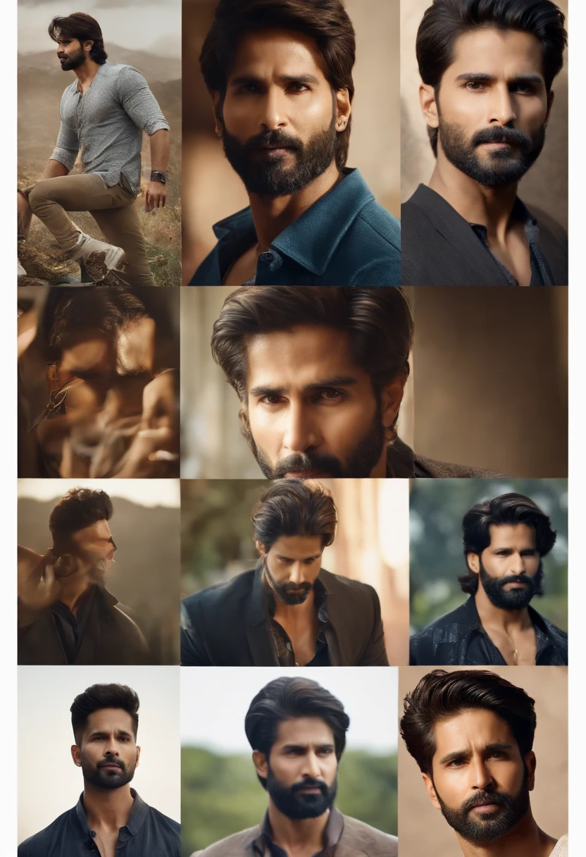 Shahid kapoor in different looks