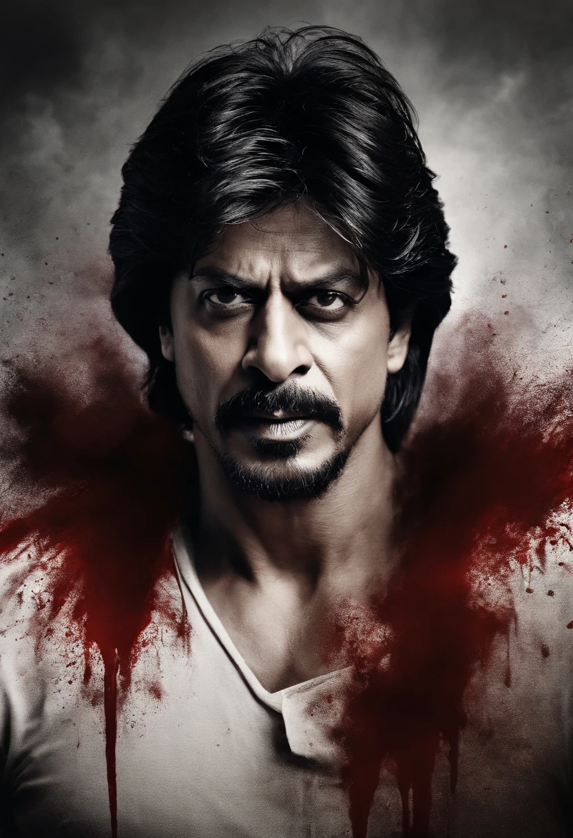 SRK in bloody look