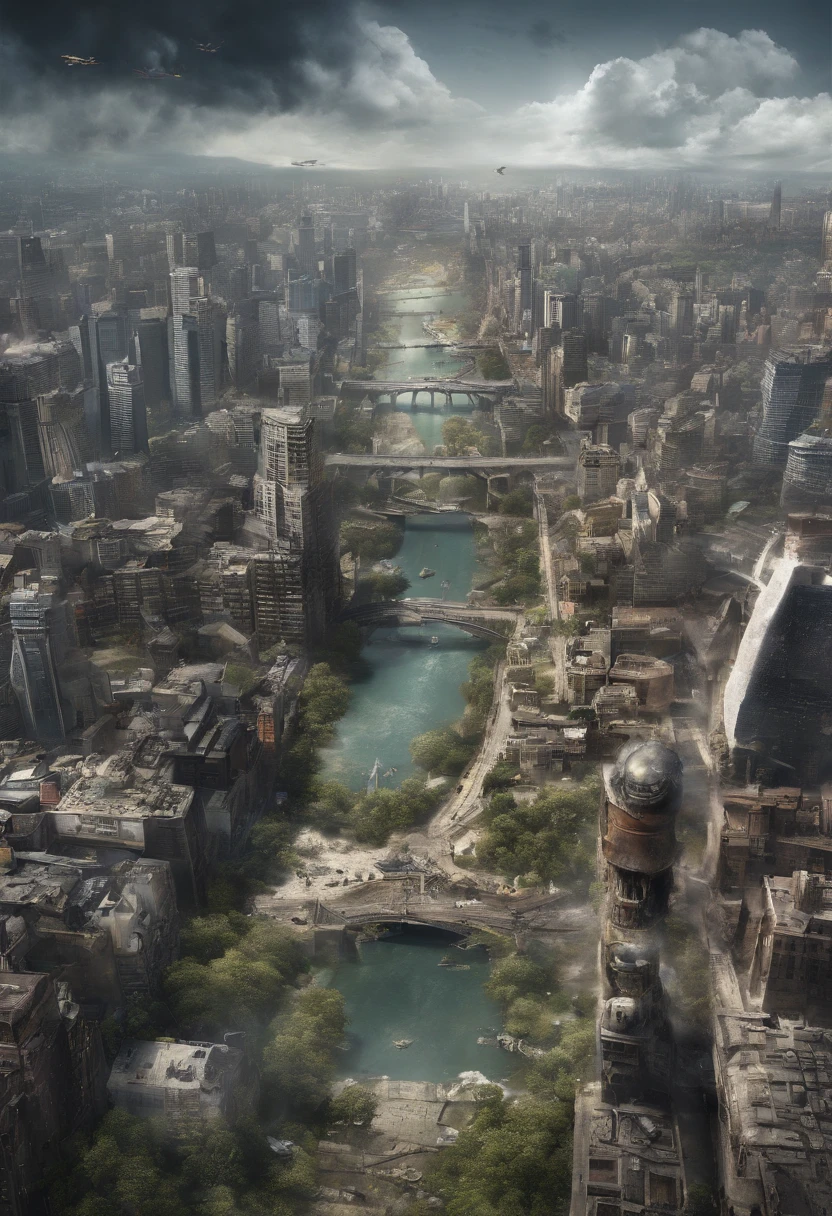 Best Landscape Space City、Destructive