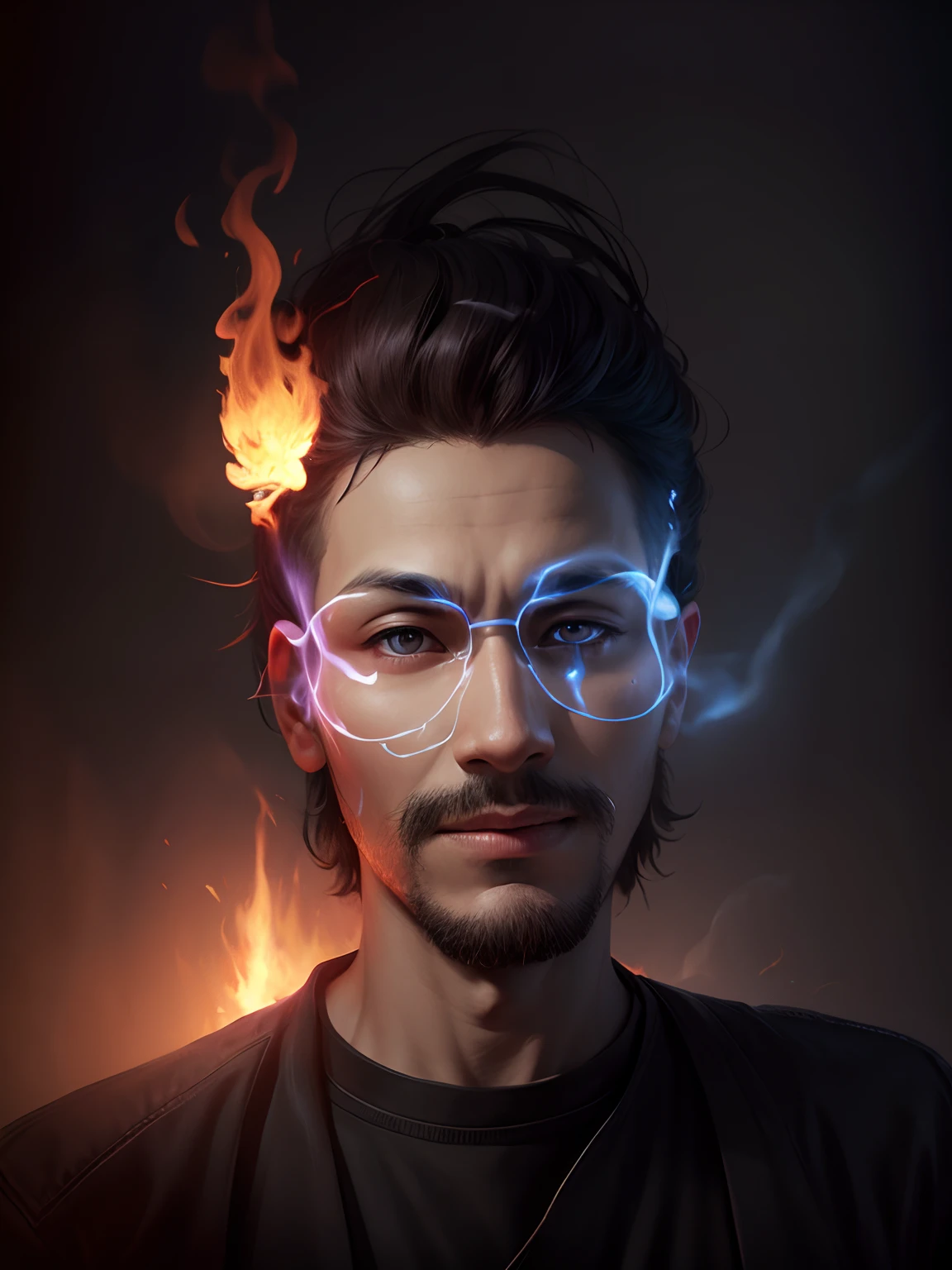 Create IllusionDiffusion on fire