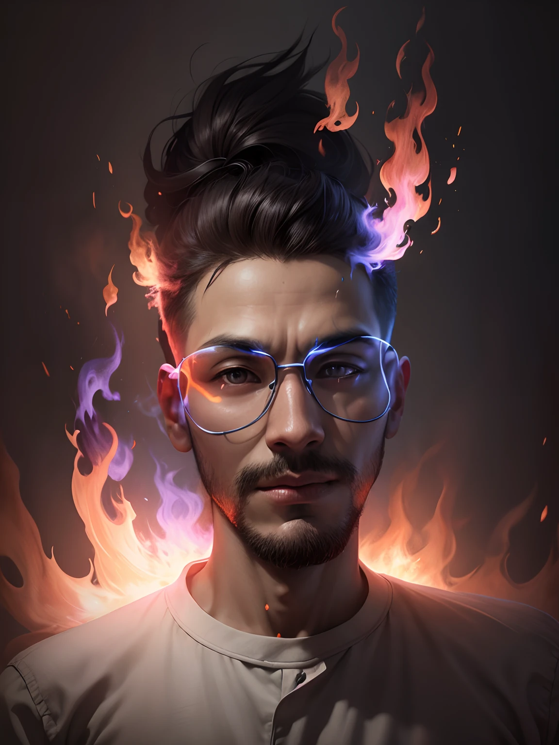 Create IllusionDiffusion on fire