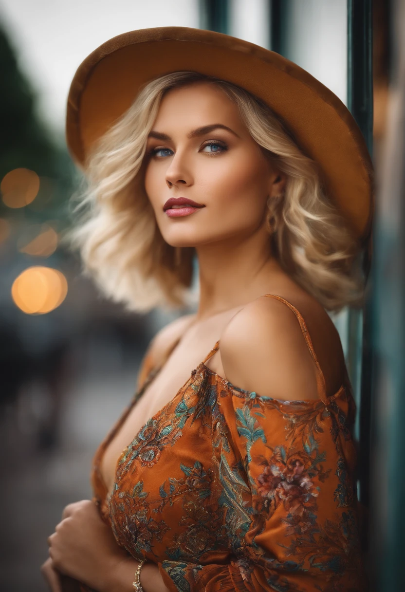 blonde woman