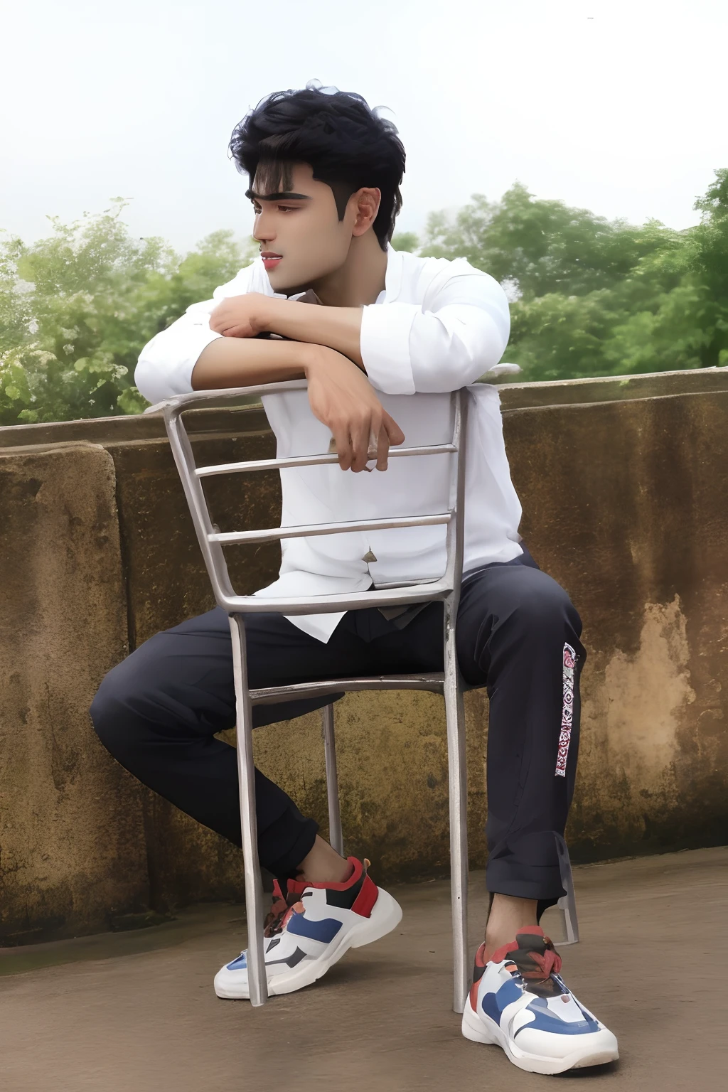 Handsome boy original fecs quality increase bagraund Cheng