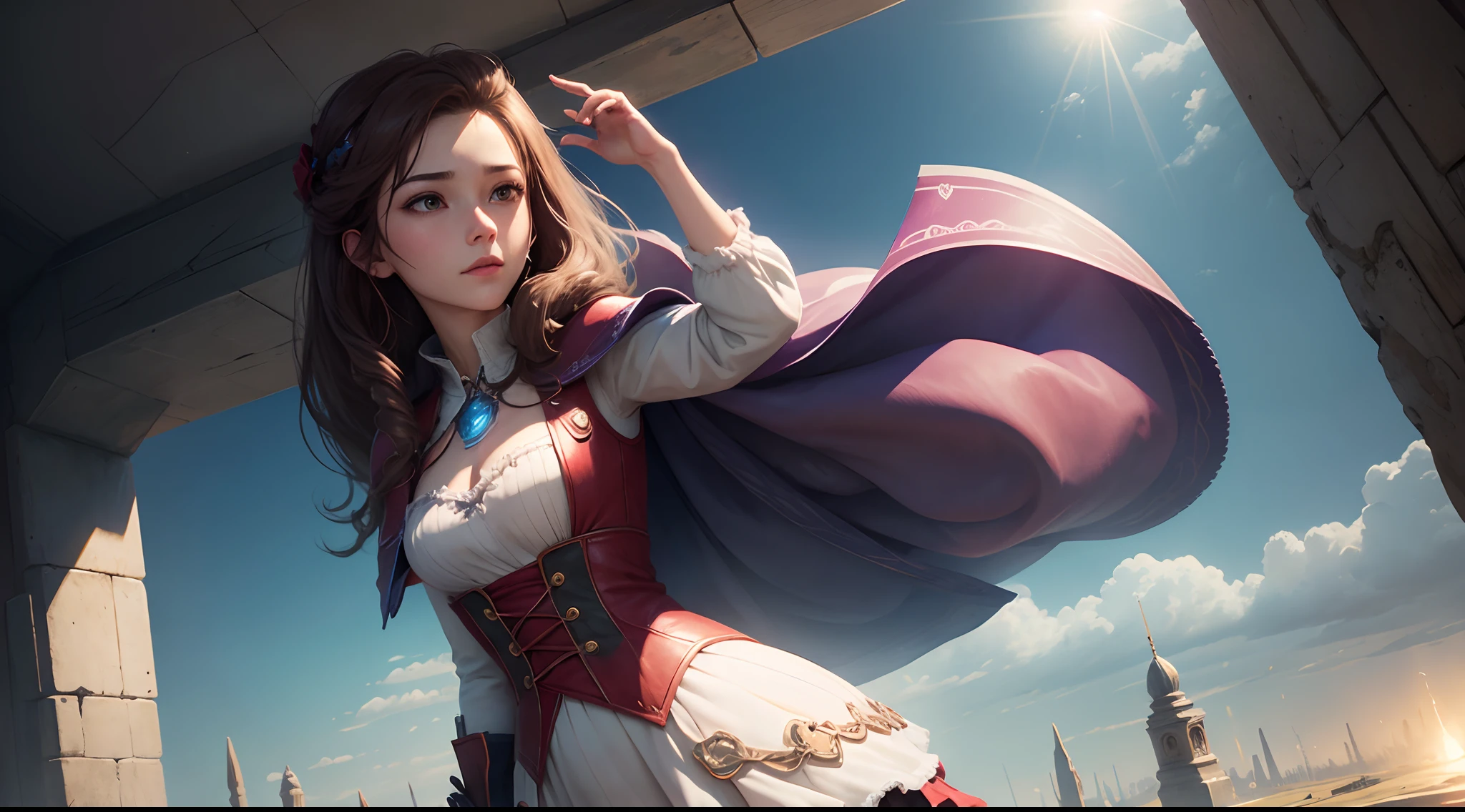 "Beneath the Boundless Sky: Clara's Promise"