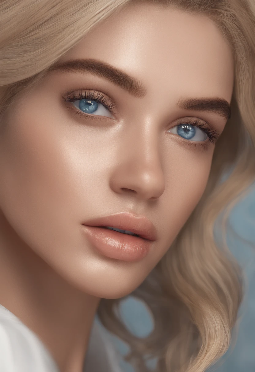 close up of a woman, beautiful 21 year old girl, attractive young girl, very beautiful girl, beautiful portrait picture, beautiful attractive model, beautiful girl model, beautiful sexy, beautiful attractive face blue eyes, blonde hair, sensible, detailed, photorealistic, hyperrealistic, realistic , 8K
