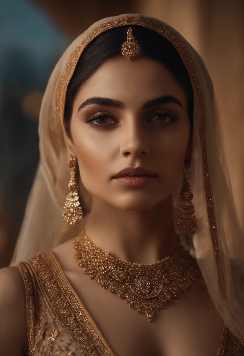 Qualidade Superior, master part, High definition, 1girl, Rosto bonito e perfeito, corte de bob, Roupas biblicas, detalhes intrincados, cinematic feel, 8k, Very detailed