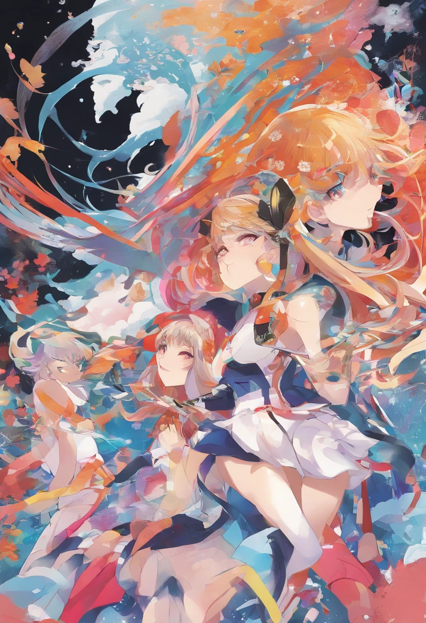 masterpiece,high quality, 3 people,anime art style,looking at viewer,smile, ADDBASE,3 people, eris,1girl, ADDCOL,3 people, roxy,1girl, ADDCOL,3 people, sylphiette,1girl, sweaty, revealing clothes, sexy, close up, kissing, , full body