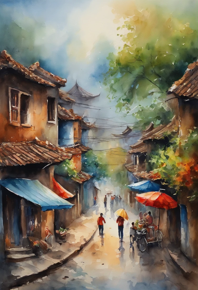 Vietnam travel poster
