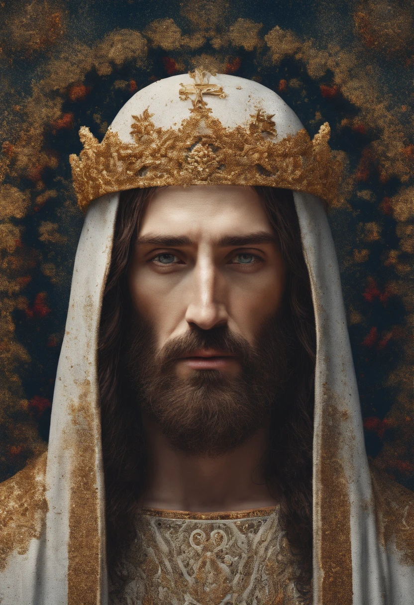 (symmetry),centered,a ((close)) up portrait,(Jesus),a very thin white prime man with long hair and a beard,wearing a long white robe,35mm,natural skin,clothes detail, 8k texture, 8k, insane details, intricate details, hyperdetailedhighly detailed,realistic,soft cinematic light,HDR,sharp focus, ((((cinematic look)))),intricate, elegant, highly detailed