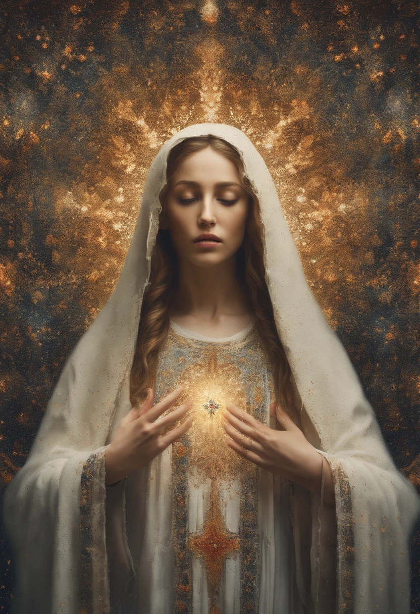 (symmetry),centered,a ((close)) up portrait,(virgin mary),a very thin white prime women with long hair and a beard,wearing a long white robe,35mm,natural skin,clothes detail, 8k texture, 8k, insane details, intricate details, hyperdetailedhighly detailed,realistic,soft cinematic light,HDR,sharp focus, ((((cinematic look)))),intricate, elegant, highly detailed