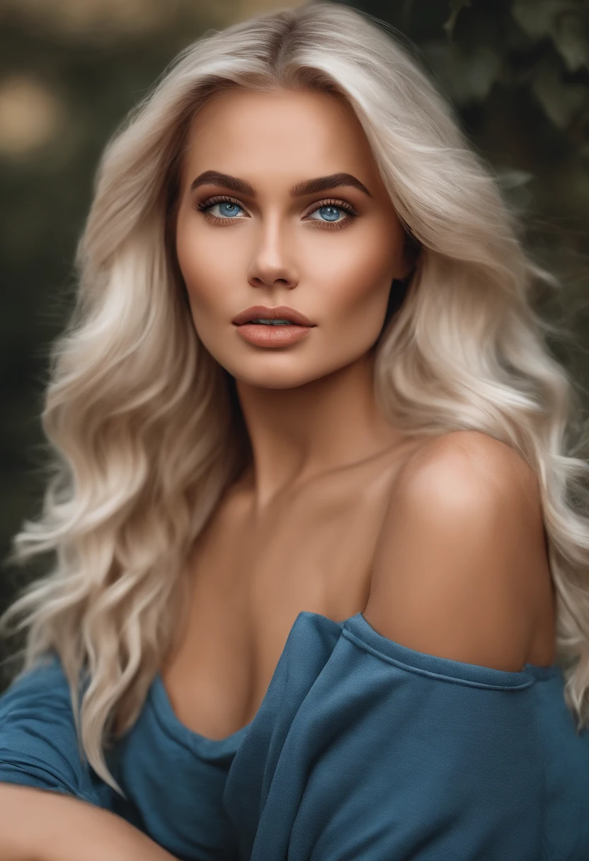 realistic white female instagram influencer, best quality, blonde, 1 girl, blue eyes, very nsfw