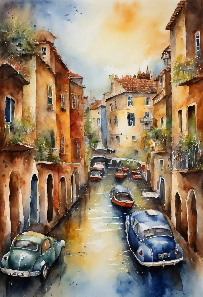 Cidade inglesa, surreal
