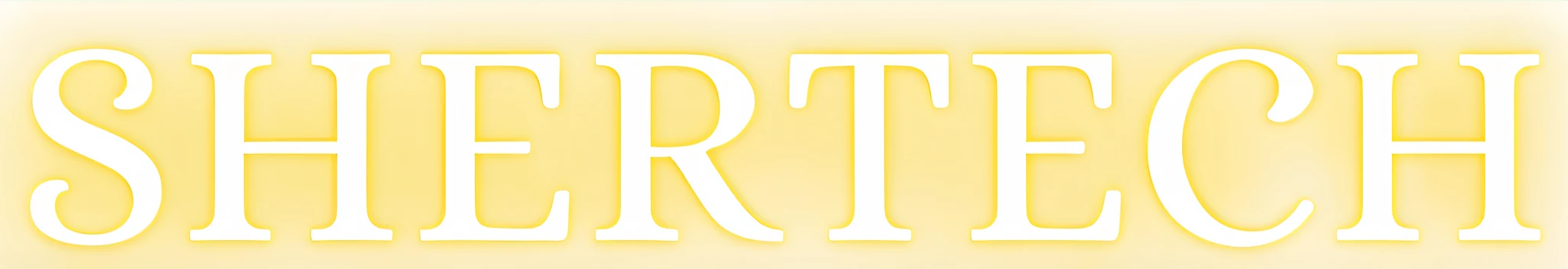 Um close up de um sinal branco com a palavra sheretech, Artrift, Pendon of the site, tonalidade amarela, r/arte, r /arte, r / arte, sem texto, Arte Greg Rutkowski, advert logo, fonte, artee digital, HD RTX |, tonalidade dourada, RTX, header with logo, imagem do avatar, logotipo de artee digital, Banner