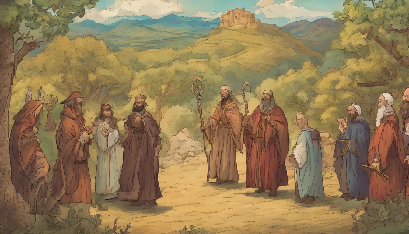 Meeting of Biblical Priests