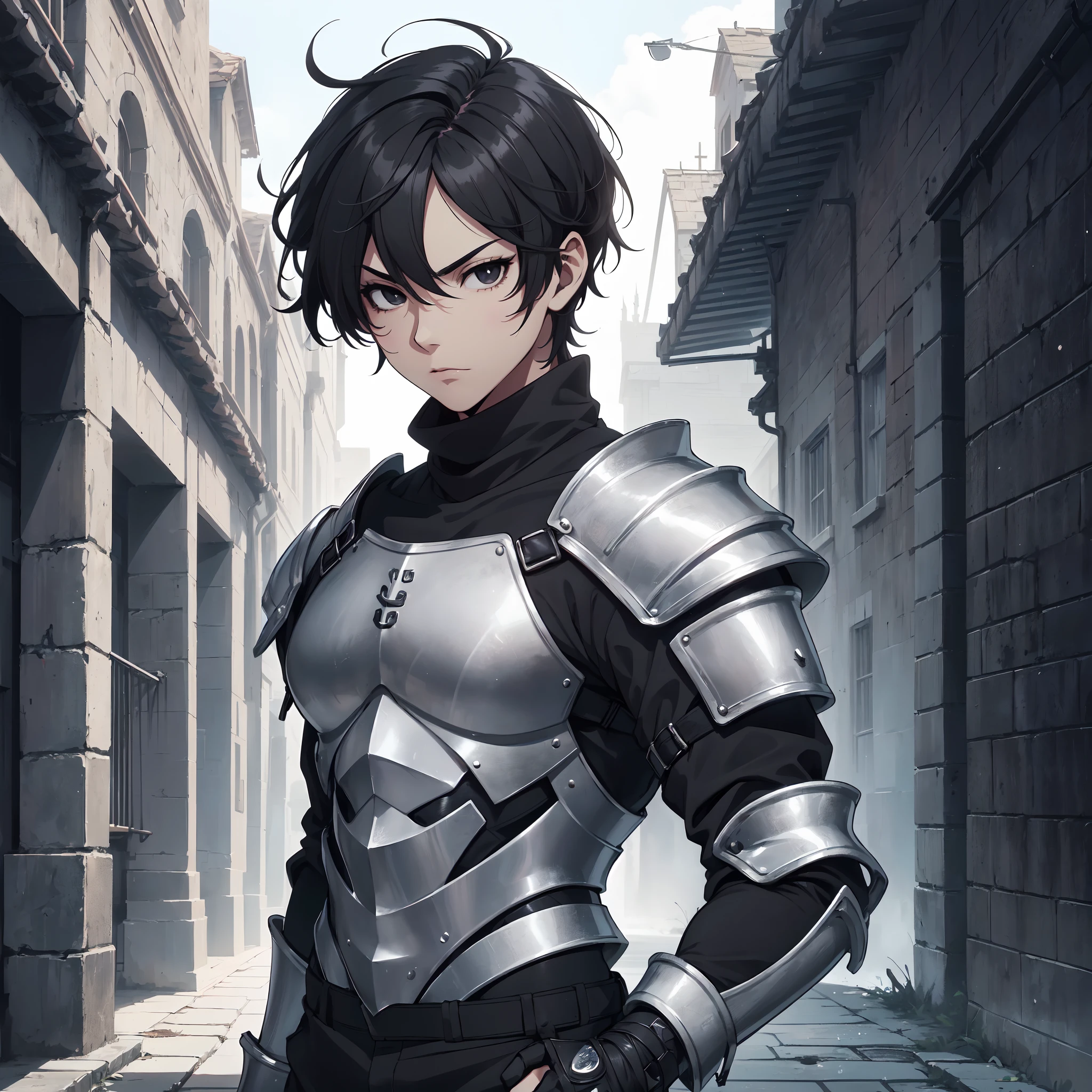 128K Ultra High Definition,
128K Ultra High Quality,
128K Ultra High Resolution,
Best Definition,
Best Quality,
Best Resolution,
Perfectly Detailed,
Perfectly Designed,
Extremely Detailed,
Extremely Designed,
Hyper Detailed,
Hyper Definition,
Hyper Quality,
Hyper Resolution,
Masterpiece,
(((Anime))),
Body Shot,
(((Boy))),
Handsome,
Muscular Body,
(((Black Short Hair))),
(((Black Eyes))),
(((Hyper Detailed & Perfectly Designed With Ultra High Quality Silver Ninja Armor))),
(((Inside Of Medieval Royal Palace Background Scenery))),