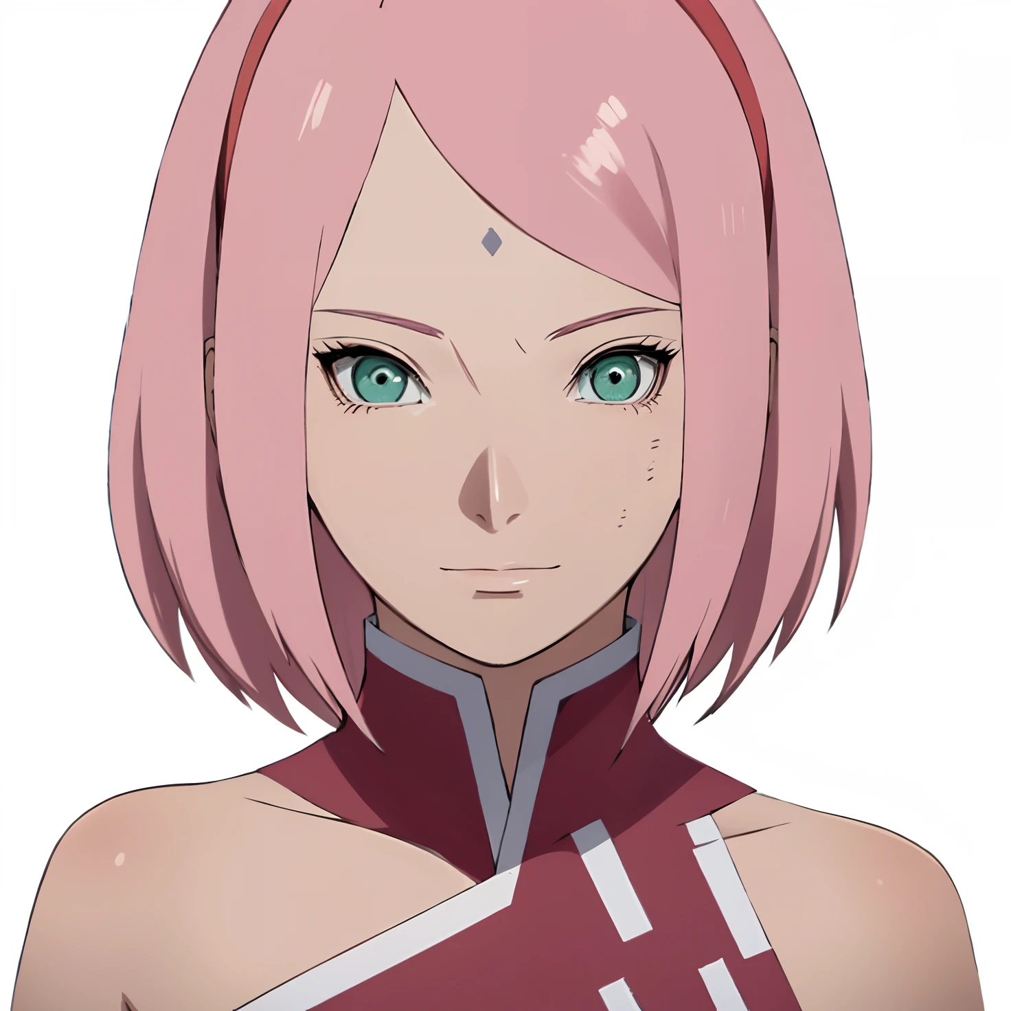 masterpiece, penisface, penis on face, huge penis, uncensored, sakura, sakura haruno, penis awe BREAK pink hair, short hair, green eyes, nude, naked, large breasts, ((penis on face, huge penis, penisface, penis awe BREAK pink hair)),