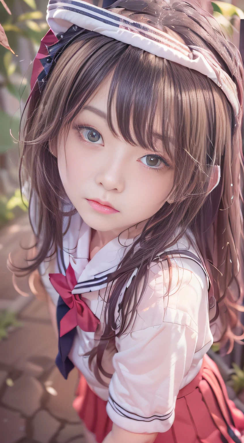 Super beautiful photo,Highly detailed background,Sister line girl,Realistic,ultra-detailliert,super detailed skin,bob cuts:1.7,Detailed beautiful face and eyes,retinas,Anatomically correct, Textured skin, masutepiece, Super Detail, Best Quality, awardwinning, hight resolution, who remain young,ultimate beauty girl,Super cute girl,((a sailor suit、pleatedskirt))、tea shop,various poses shooting photos,Full body portrait,slim figure,delicated face,cute face,a beautiful detailed girl,extremely detailed eye and face,beatiful detailed eyes, School building colors々Nice place, Raw photo,Expression in love,Shyness,Longing for love,Sex appeal in girls,Unique natural gestures of girls,Ephemeral Girl,A look tinged with joy,((small tits,Thin leg)),girl with1a person,a 14 year old girl,Smaller faair,detailed hairs,Very fine hairs,light glow,Expro II,Lens Flare,Sharpen,cinematic shadow