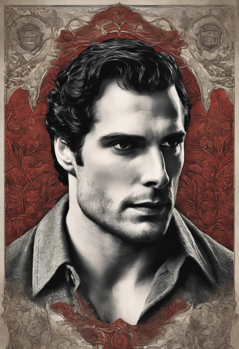 Damon Salvatore de costas, tatuado, sem camisa