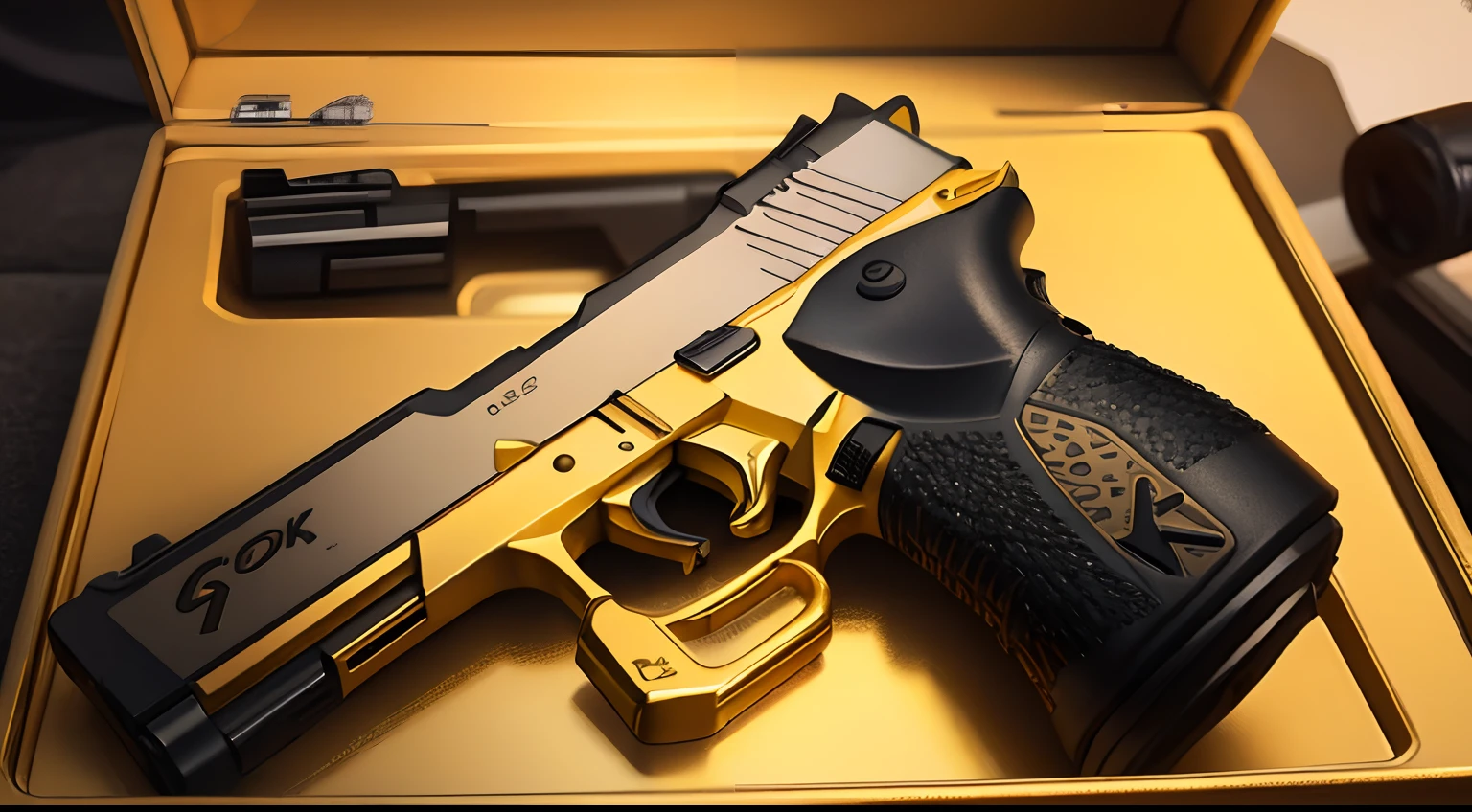 Golden glock 16, photo k4
