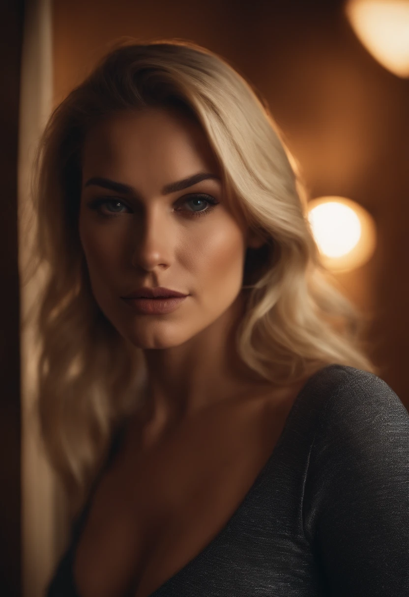 video femme sexy, blonde
