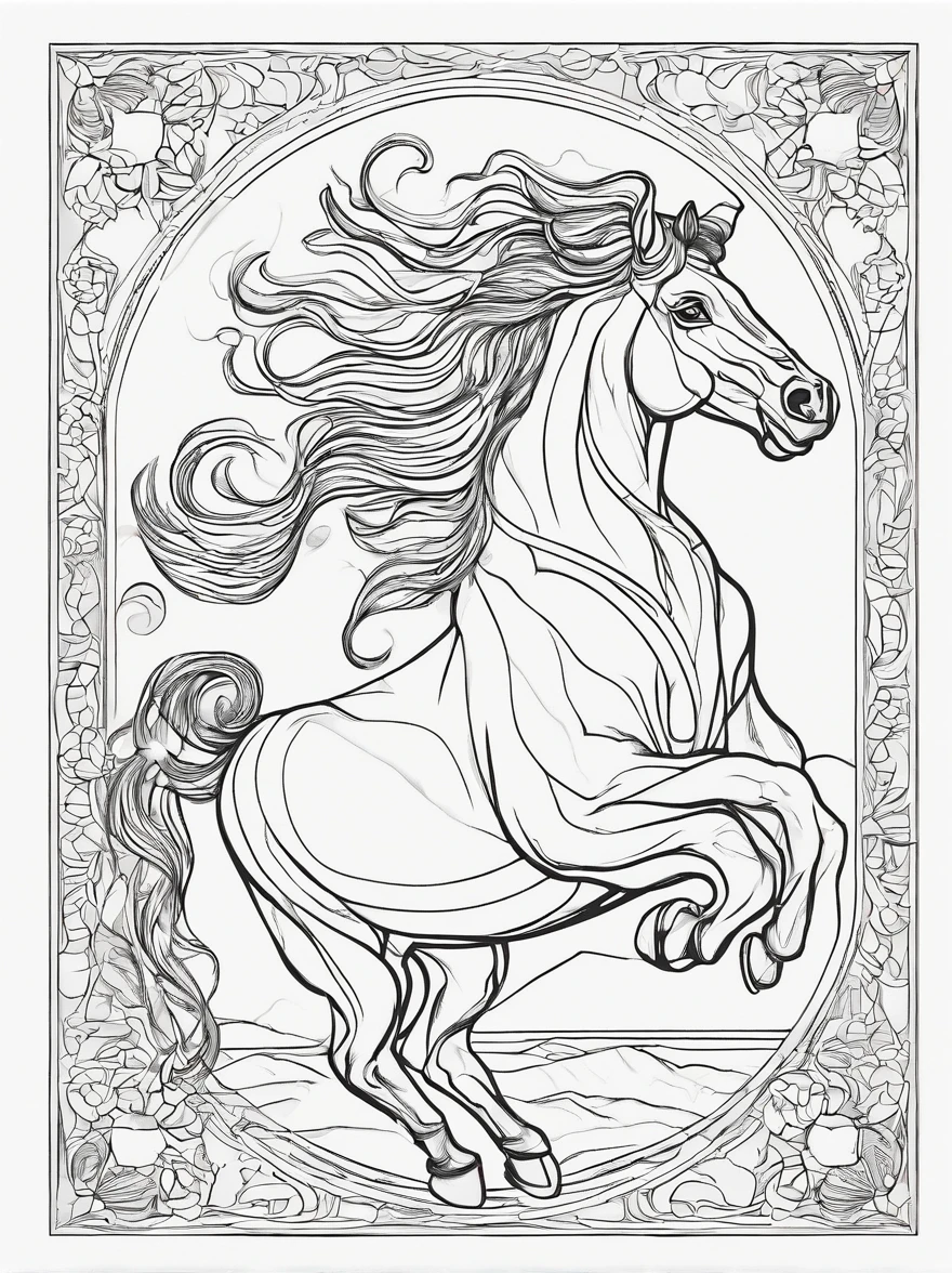 Centaur Madala coloring image
