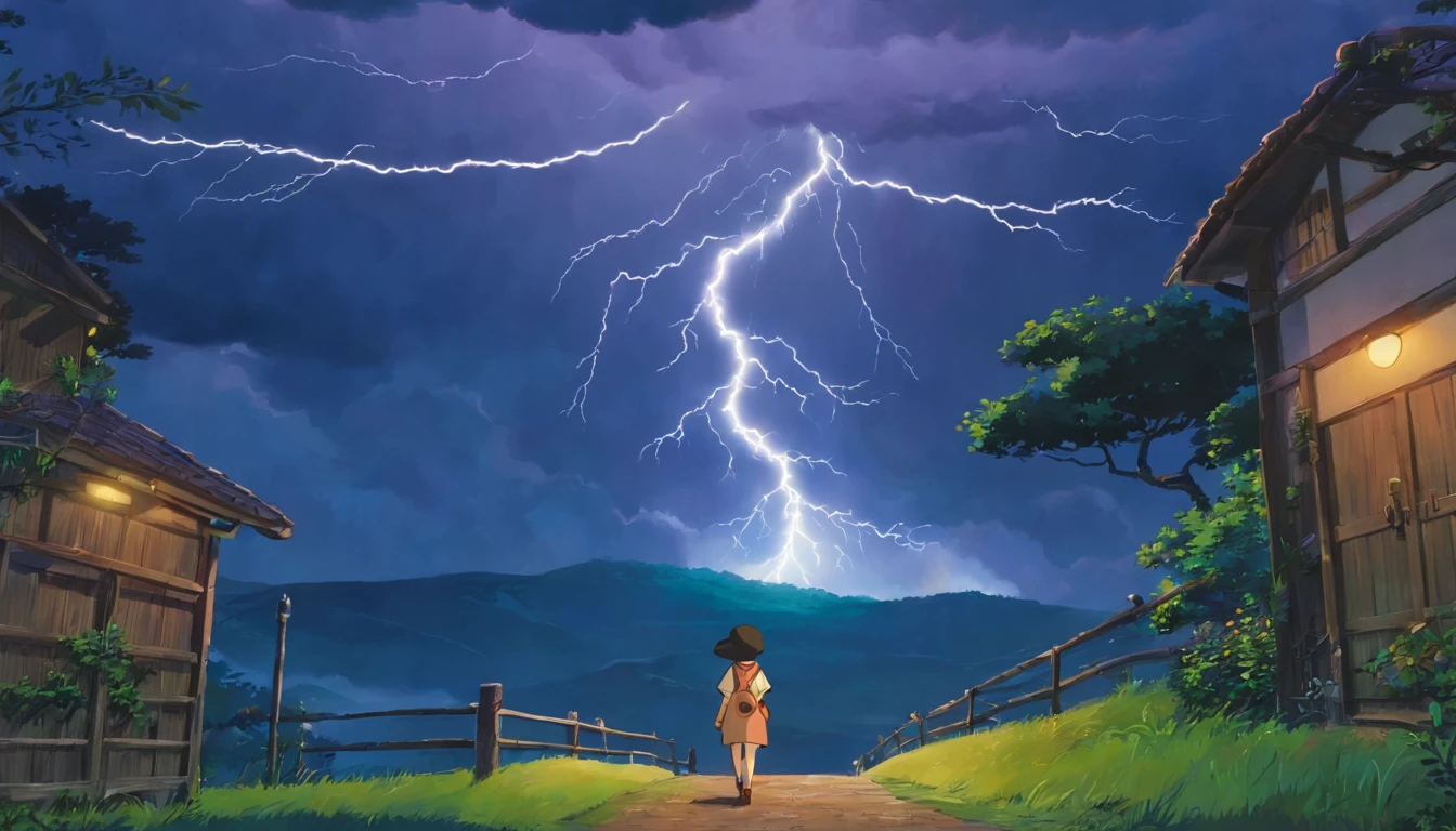 Homem caminhando por uma estrada,sob um raio, durante uma tempestade, Lightning creating life, em uma tempestade, durante uma tempestade, dark storms with lightning, Detailed lighting and thunder, Tempo tempestuoso com raios, Standing against the storm, tempestade assustadora, Do lado de fora uma tempestade se enfurece, with lightning bolts