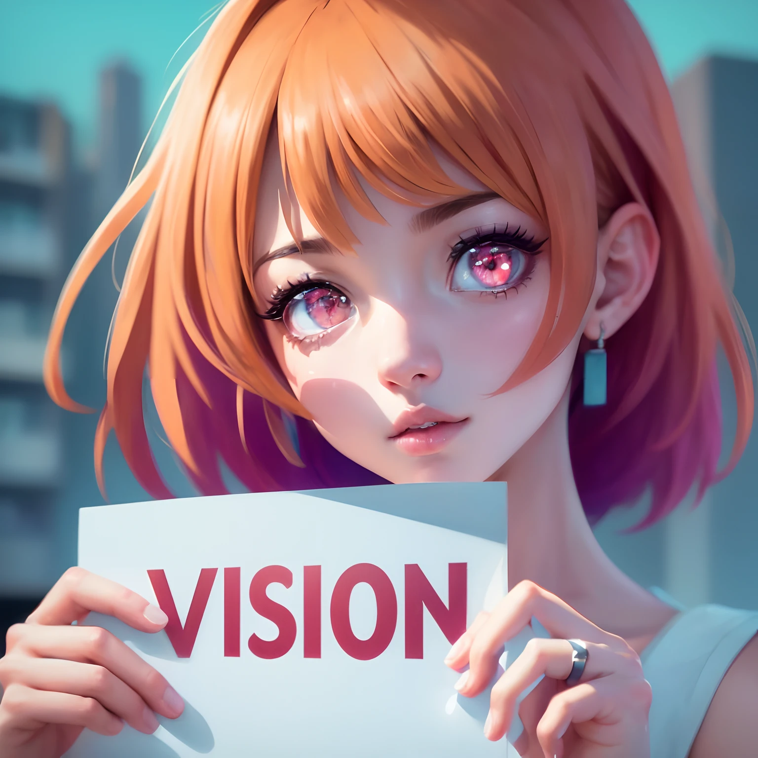 8k, realistic, ultra quality, beatiful girl, Stern anime girl, (Highest Quality, Amazing Details:1.25), cinematic lighting, unique, high-quality, ultra detailed eyes, ultra detailed face, ultra detailed lips, ultra detailed lipstick, ultra detailed makeup, 18 years girl,