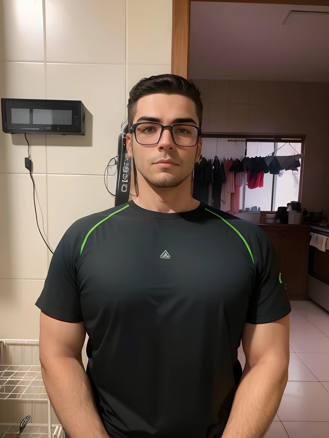 homem branco, foto, cabelo curto, oculos