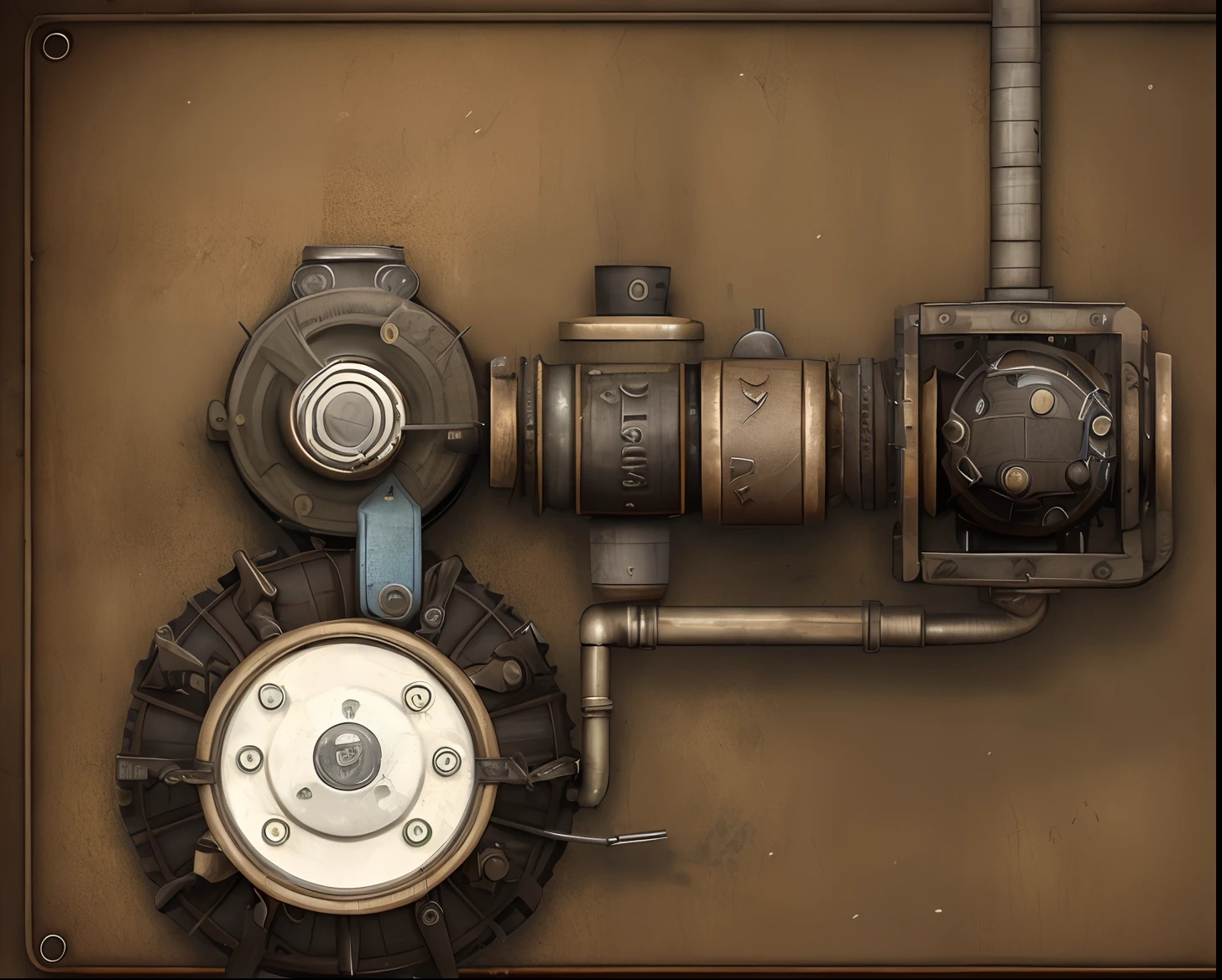 Hate valve, steampunk