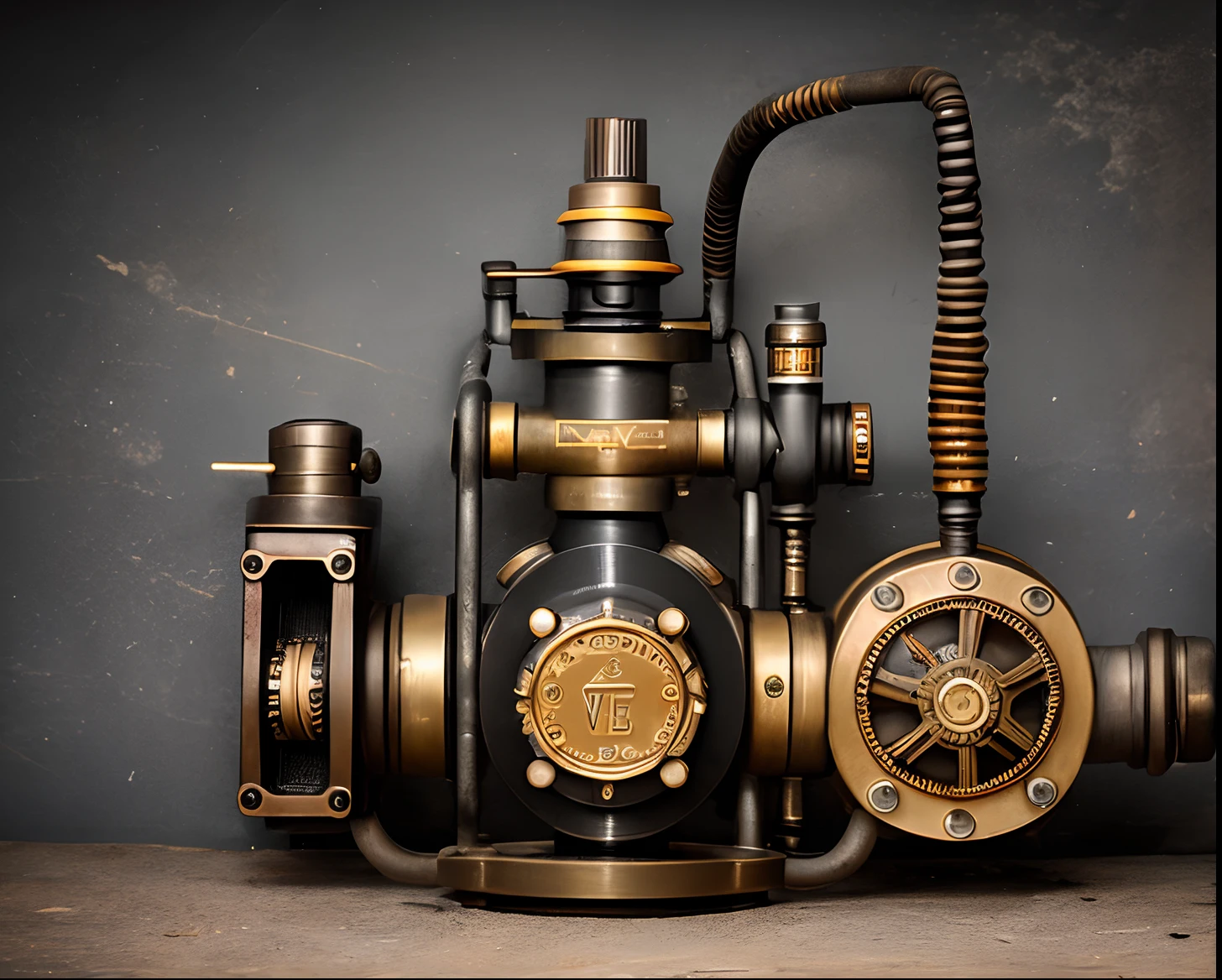 Hate valve, steampunk