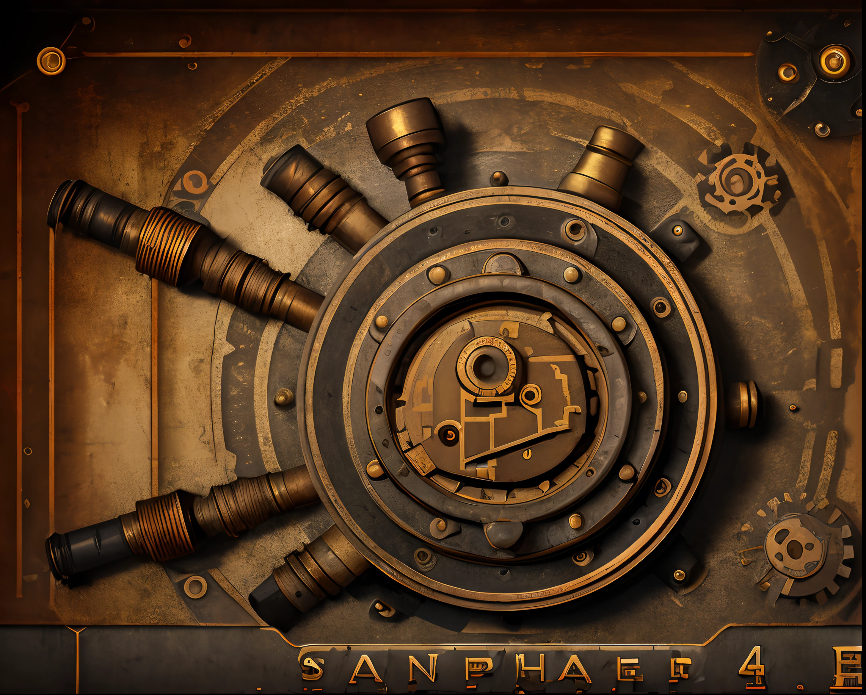Hate valve, steampunk